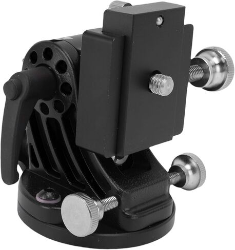 Latitude Adjustment Base Equatorial Mount Telescope Accessory 0-90 Degree Adjustable with 3/8 Inch Thread for Astrophotography Astronomy Observation (Black Red) in Saudi Arabia
