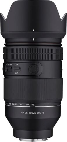 Samyang 35-150mm F2-2.8 AF Full Frame Zoom Lens for Sony E Mount (SYIO35150AFZ-E) أسود (متجدد) in Saudi Arabia