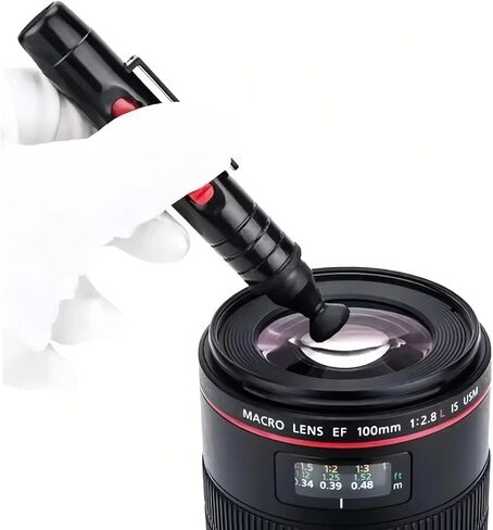 Camera Lens Cleaning Kit, 3-in-1 Electronics Cleaning Tools: Air Blower Duster, Microfiber Cleaning Cloth & Soft Brush Pen for Camera, Lenses, Glasses, Phone Screen, Computer Monitor (Scratch-Free) in Saudi Arabia