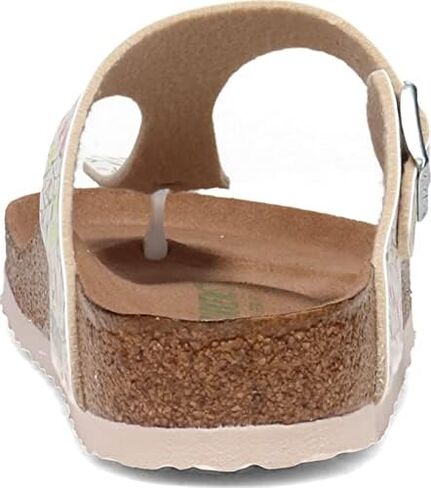 Birkenstock Women's Gizeh Vegan Birko-Flor Watercolor Flower White 41 R in Saudi Arabia