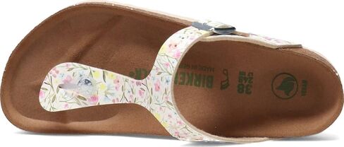 Birkenstock Women's Gizeh Vegan Birko-Flor Watercolor Flower White 41 R in Saudi Arabia