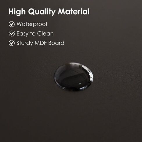 Soohow Home, Table with Metal Legs Vinyl, Turntable Stand Record Player Cabinet for Living Room, White in Kuwait