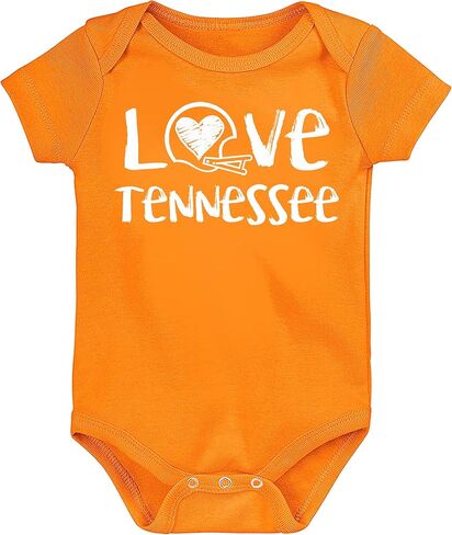 100% Cotton LOGO Baby Bodysuit and Chalk Art Bodysuit for Tennessee Fans - 2 Pack in Saudi Arabia