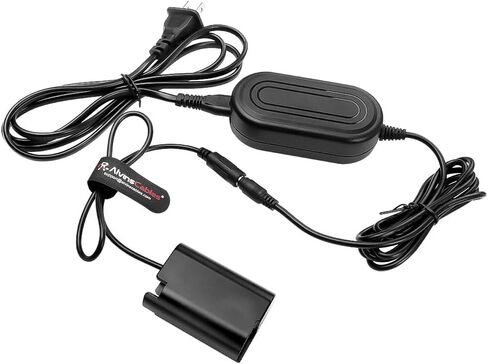 كابلات Alvin DMW-DCC17 Dummy Battery DMW-BLK22 AC ADAPTER ADAPTER ADAPTER ATPTER FOR PANASONIC LUMIX GH5II GH6 G9II S1II S1IIE S1RII S5 S5II S5IIX S9 S5MM2X GH5MM CAMPAR 3.4m in Saudi Arabia