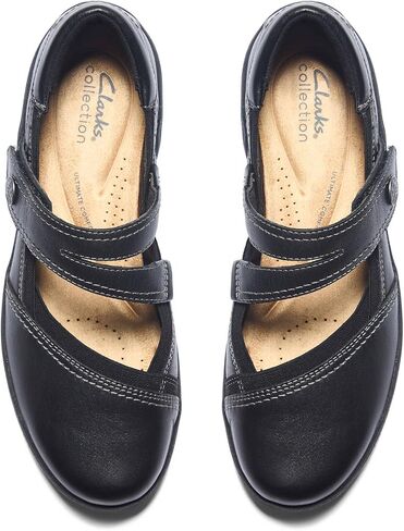 Clarks Women's Bryianne Janey Mary Jane Flat in Saudi Arabia