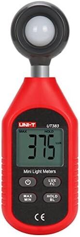 UT383 الرقمية Mini Lux Light Meters معدات الاختبار البيئي من النوع المحمولة Lux Meter in Saudi Arabia