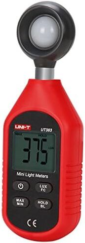 UT383 الرقمية Mini Lux Light Meters معدات الاختبار البيئي من النوع المحمولة Lux Meter in Saudi Arabia