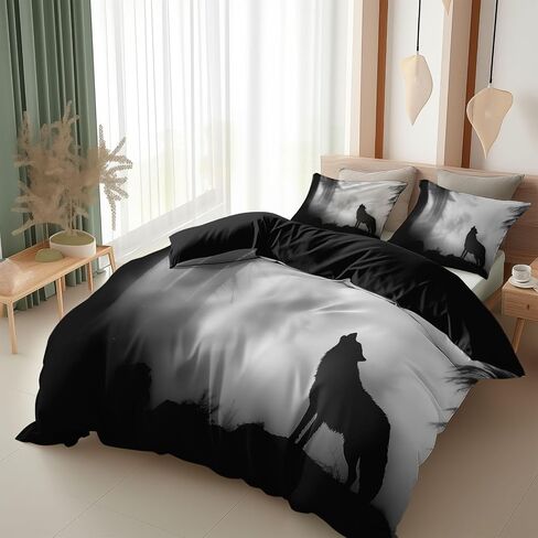 2PCS Earthy Brown Gray Duvet Cover Set Toddler, 1 Microfiber Duvet Cover and 1 Pillowcase, Orchid Oil Painting Style Bedding for Kids Girls Boys and Teens, Corner Ties and Zipper in Saudi Arabia