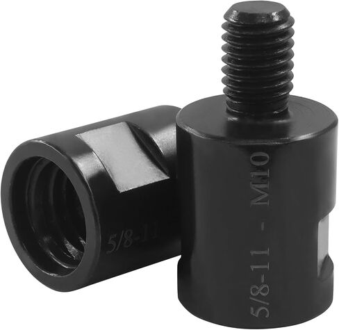 مجموعة محول طاحونة Hitefu 2 PCS ، 5/8 "-11 أنثى إلى M10/M14 محول طاحونة زاوية الذك in Saudi Arabia