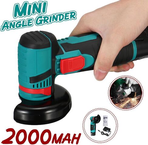 12v 2000mAh mini زاوية طاحونة معاد شحن أداة قطع خشب الحجر المعدني in Saudi Arabia