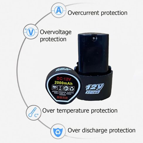 12v 2000mAh mini زاوية طاحونة معاد شحن أداة قطع خشب الحجر المعدني in Saudi Arabia