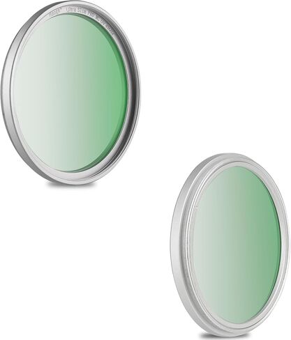 Haoge 43mm MC UV Lens Protection Filter for Leica Camera Lens Optical Glass Ultra Slim 18 Multi-Layer Coatings Silver in Kuwait