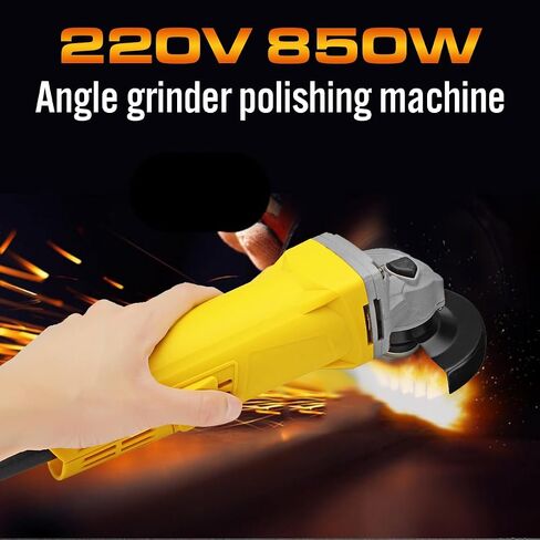 100mm 850W 220V Portable Electric Angle Grinder Muti-Function Household Polish Machine Grinding Cutt in Saudi Arabia