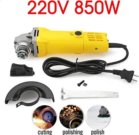 100mm 850W 220V Portable Electric Angle Grinder Muti-Function Household Polish Machine Grinding Cutt in Saudi Arabia