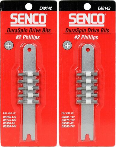 Senco EA0142 #2 Phillips Duraspin Drive Bit 5ct (2-Pack) RT in Saudi Arabia