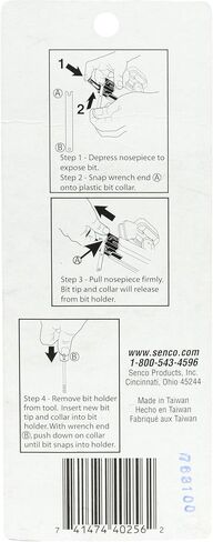 Senco EA0142 #2 Phillips Duraspin Drive Bit 5ct (2-Pack) RT in Saudi Arabia
