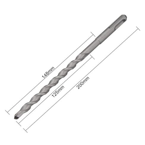 #Uus Ry Drill Bit 10mmx200mm Round Shank 125mm الحفر لتأثير الحفر in Saudi Arabia