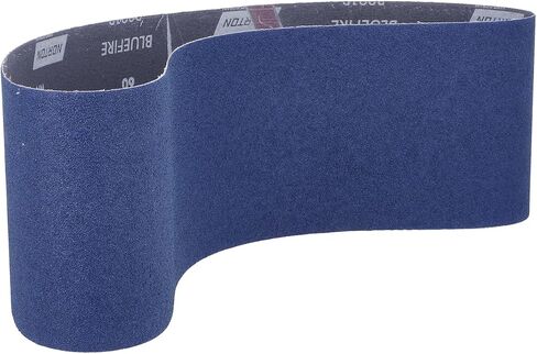 NorZon Plus Benchstand Belts - r821 6" x 48" 60y grit sanding belt norlock [Set of 20] in Saudi Arabia