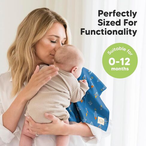 Keababies burp cloths طفلة ، فتى - 6 عبوات من الملابس الكبيرة ، وملابس تجشير كبيرة فائقة للرضع للأطفال ، وقطعة قماش من القطن الناعمة والفخمة ، والبصق على خشب التجشؤ ، وملابس التجشؤ حديثي الولادة in Kuwait