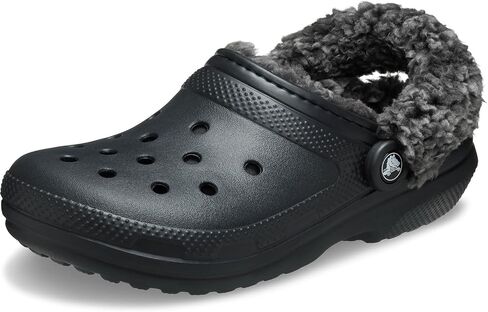 Crocs Unisex-Adult Classic Fleece Lined Clogs, Fuzzy Slippers for Women and Men in Saudi Arabia
