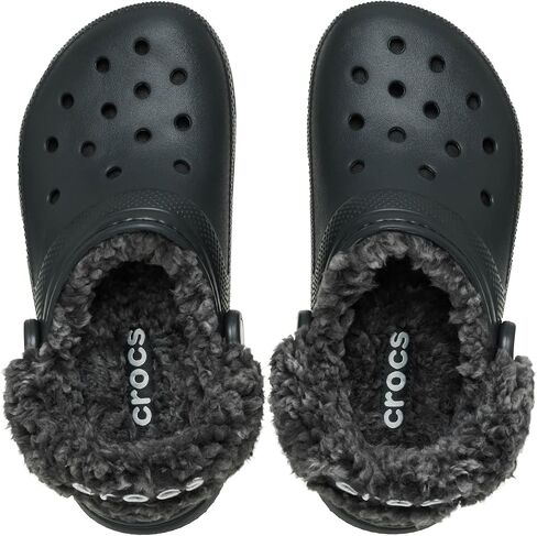 Crocs Unisex-Adult Classic Fleece Lined Clogs, Fuzzy Slippers for Women and Men in Saudi Arabia