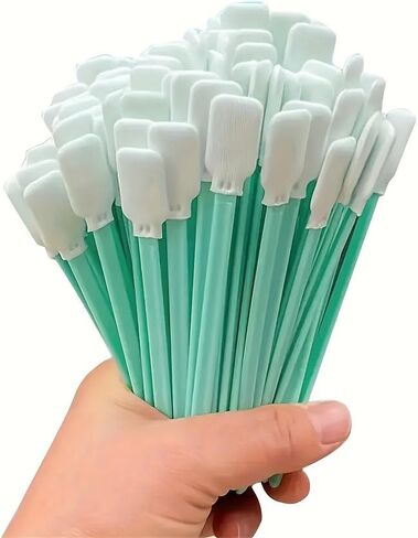 Lint-Free Foam Swab Sticks Foam Tip Cleaning Swab Kit for Optical Instruments, Camera Lenses, Electronic Equipment, Car Detailing-50PCS in Saudi Arabia