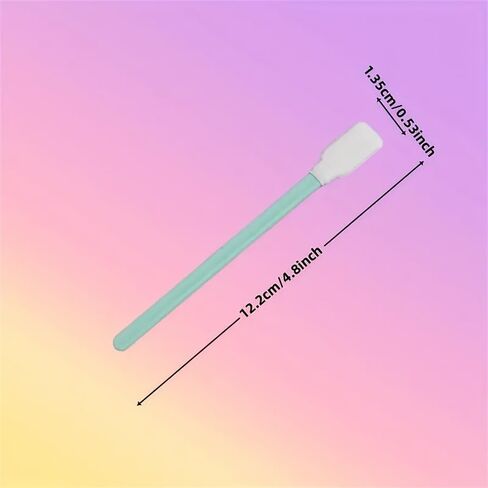 Lint-Free Foam Swab Sticks Foam Tip Cleaning Swab Kit for Optical Instruments, Camera Lenses, Electronic Equipment, Car Detailing-50PCS in Saudi Arabia