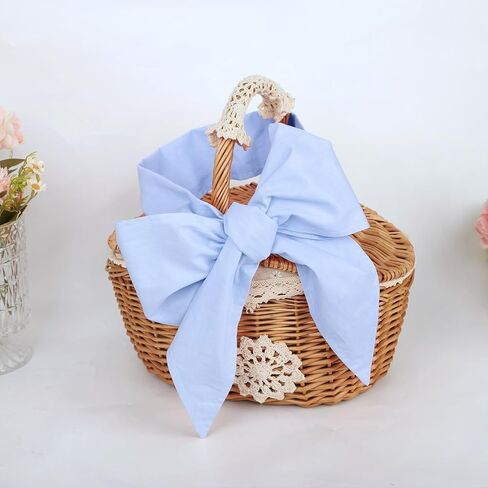 Newborn Swaddle Sash, Soft Cotton Bow Decorative Strap for Swaddles, Adorable Maternity Bow Sash, 70x5.5 Inch, Pink in Kuwait