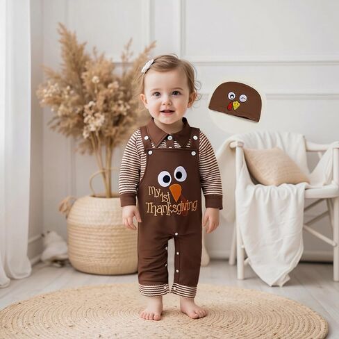 Baby Boy Christmas Outfit Newborn أول عيد الميلاد البولو رومبير زرة السراويل القبعات 3pcs بوي 3 6 9 12 18 م ملابس in Kuwait