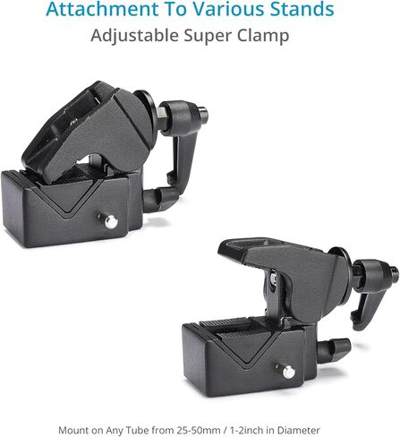 PROAIM Utility Tray with Arm & Clamp. Easy Mounting on Light Stands, C-Stands, Camera Cart and Tripods. Payload up to 5kg/11lb. Mounts on 1-2'' Tube in Saudi Arabia