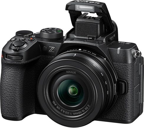 كاميرا Nikon Z50ii Lirrorless مع Z DX 16-50 مم f/3.5-6.3 VR و Z DX 50-250MM F/4.5-6.3 VR LENS + 64 GB MEMORY + PRUTTERT + FILLES in Saudi Arabia