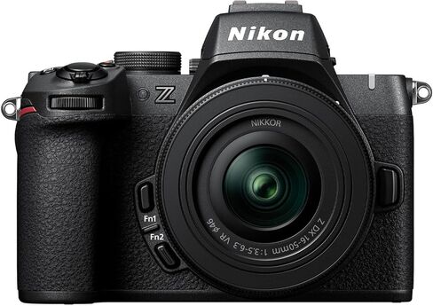 كاميرا Nikon Z50ii Lirrorless مع Z DX 16-50 مم f/3.5-6.3 VR و Z DX 50-250MM F/4.5-6.3 VR LENS + 64 GB MEMORY + PRUTTERT + FILLES in Saudi Arabia