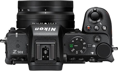 كاميرا Nikon Z50ii Lirrorless مع Z DX 16-50 مم f/3.5-6.3 VR و Z DX 50-250MM F/4.5-6.3 VR LENS + 64 GB MEMORY + PRUTTERT + FILLES in Saudi Arabia