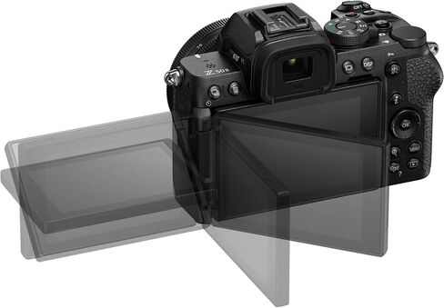 كاميرا Nikon Z50ii Lirrorless مع Z DX 16-50 مم f/3.5-6.3 VR و Z DX 50-250MM F/4.5-6.3 VR LENS + 64 GB MEMORY + PRUTTERT + FILLES in Saudi Arabia
