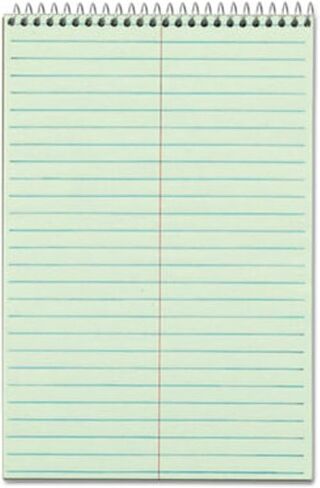 TOPS(R) Steno Books, 6in. x 9in., Gregg Ruled, 80 Pages, Green Tint in Saudi Arabia