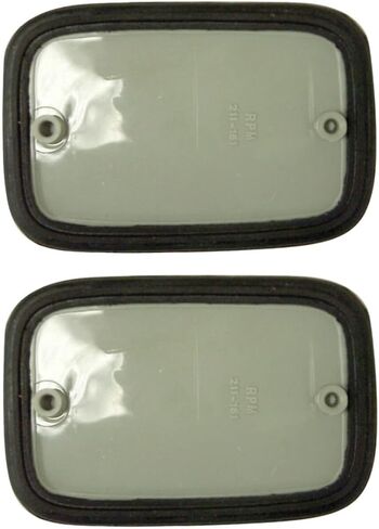 Front Side Reflector Base, Pair - Compatible with VW Type-2 Bus 1970-1979 in Saudi Arabia