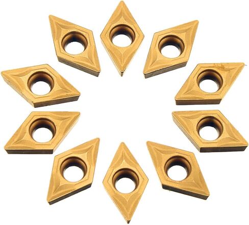10pcs DCMT070204 Carbide Insert DCMT 0702 CUTTER for SDNCN TRAND STOLL حامل in Saudi Arabia