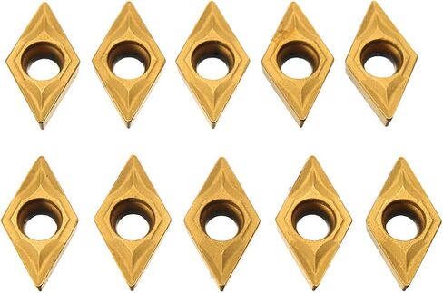 10pcs DCMT070204 Carbide Insert DCMT 0702 CUTTER for SDNCN TRAND STOLL حامل in Saudi Arabia