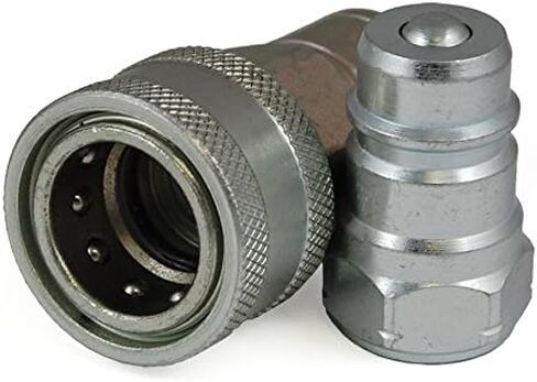 4AGF4-AG4F4 | 1/2" ISO 5675 Hydraulic Quick Connect Tractor Couplers, Ball Pioneer Style, NPTF Pipe Thread AG Couplers in Kuwait