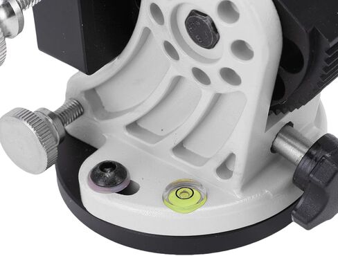 fosa Latitude Adjustment Base for Adults Astronomy, Telescope Tripod 3/8 Inch 0-90 Degree Adjustable Equatorial Mount, Equatorial Wedge Telescope Mount Latitude Base (All Black) in Saudi Arabia