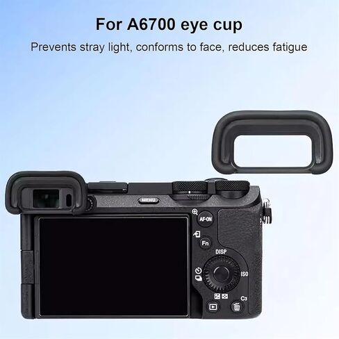 EP20 Camera EyeCup Eyepiece Conpinder Eye Cup for Sony A6700 Eyeshade Accessories تحل محل FDA-EP20 (2x eyecup) in Kuwait