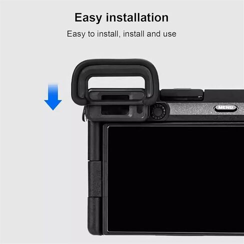 EP20 Camera EyeCup Eyepiece Conpinder Eye Cup for Sony A6700 Eyeshade Accessories تحل محل FDA-EP20 (2x eyecup) in Kuwait