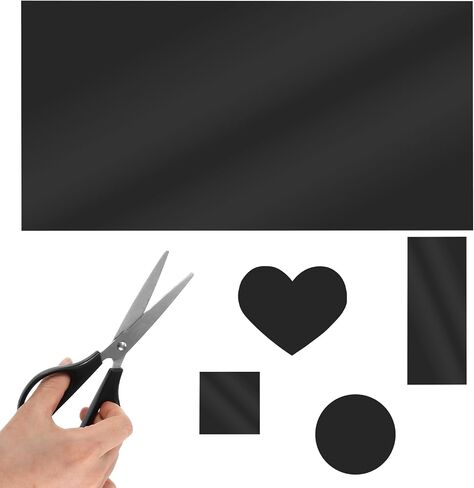 10PCS LED Light Blocking Stickers, 8x4in Sticky Light Dimming Stickers, Cuttable Black Plastic Sheet Suitable for Electronic Products, Alarm Clocks, Monitors, LED Lights, LCD Panels in Saudi Arabia