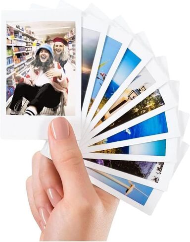Fujifilm Instax Mini Camera Film: 20 Shorts Total ، (10 Sheets x 2) - شملت ألبوم صور معلقة لـ 10 صور وقماش ميكروفيس مميز لجودة صورة مثالية in Saudi Arabia