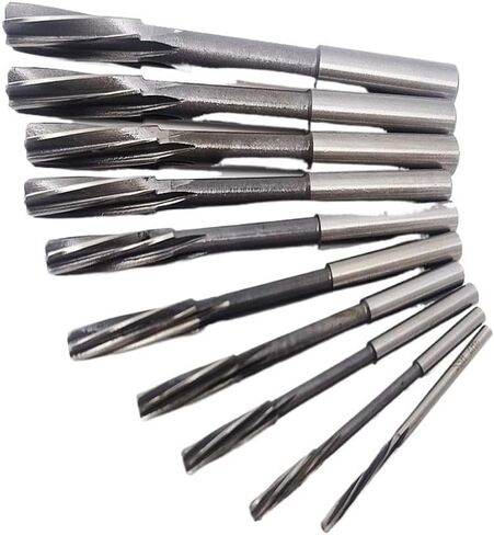 HSS H7 Straight Shank Spiral Groove Machine Reamer 3-20mm, Used Fit for Precise Cutting of Machine Tool Chuck Hole Expansion(13mm H7) in Saudi Arabia