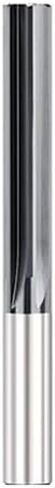 Straight Flute Carbide Machine Reamer 4/6 Flute Chucking Reamer Machine Cutting Tools 2 2.5 3 4 5 6 7 8 9 10mm(3x25x50-4F) in Saudi Arabia