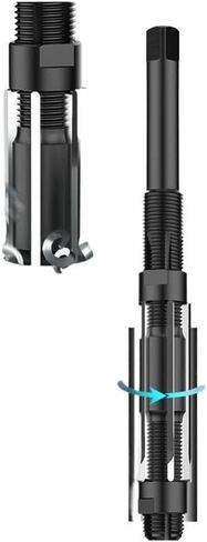 HSS Adjustable Manual Reamer 6-84mm, Used Fit for Manual reaming and Precision Cutting Tool Hand Tools(33.5-38mm) in Saudi Arabia