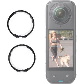 حارس العدسة لـ Insta360 x5 ، واقي العدسات الدوارة 9H الزجاجي المقسى مضاد للطبقة AR غطاء العدسة المقاومة للخدش لملحقات كاميرا Acta360 X5 in Kuwait