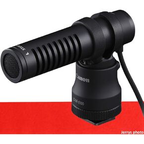 Canon DM-E100 Directional Microphone Compatible Digital Cameras As EOS: R3, R7, R10, R6 MK II, R8, R50, 90D, 80D, 77D, Rebel SL3, Rebel SL2, Rebel T7i, M6 MK II; PowerShot: G7 X MK III (Renewed) in Kuwait