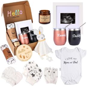 Gender Reveal Gifts, New Mom Gifts for Women, 12pcs 1st Trimester Pregnancy Gift for Expecting Mom, Baby Shower Gifts for Mom to Be, Baby Essentials for Expecting Parents to Be in Saudi Arabia